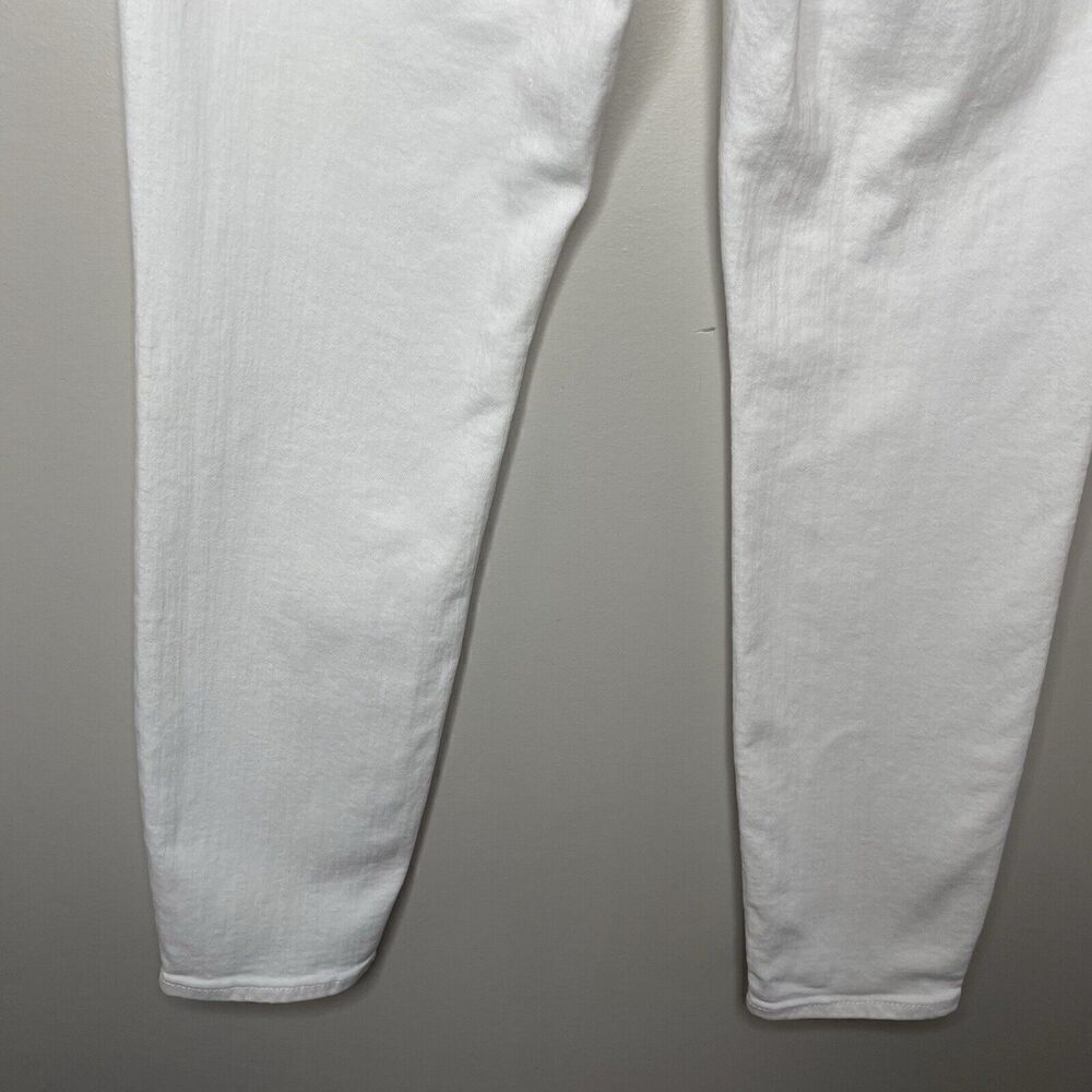 J.CREW Skinny Jeans Women 27 Petite Crisp White 9" Mid-Rise Stretch BO935 - Picture 9 of 12